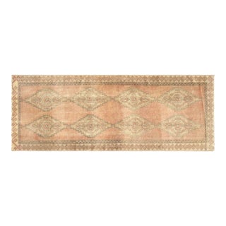 1960s Turkish Oushak Runner For Sale