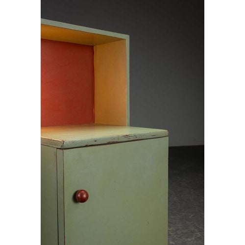 Modernist Cabinet with Lamp, 1920s For Sale - Image 12 of 18