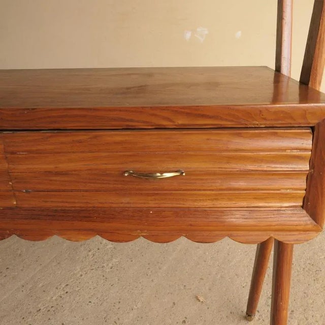 Scalloped Console / Sideboard, 1950s For Sale - Image 14 of 18