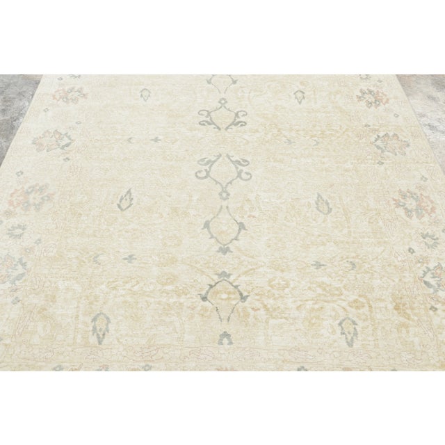 Hand-Knotted in natural silk and linen, this 6x9 rug is a sophisticated addition to Rug & Kilim’s Modern Classics...