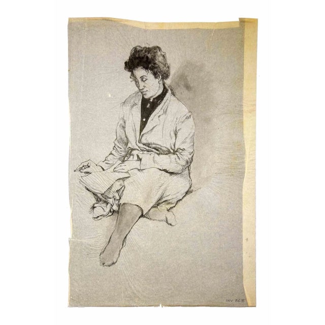 Female Figure is an original artwork realized in the 1970s by the Italian Contemporary artist Leo Guida (1992 - 2017)....