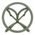 Gabriella Crespi 1970s Italian Organic Modern Crespi Style Pencil Bamboo Scrolling Loop Center Dining Table For Sale - Image 4 of 6