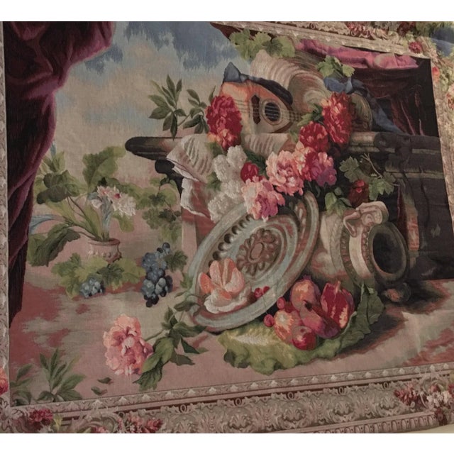Belgium Tapestry Still Life For Sale In Washington DC - Image 6 of 11