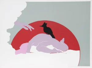 Daphne Mumford, Winter I, Screenprint