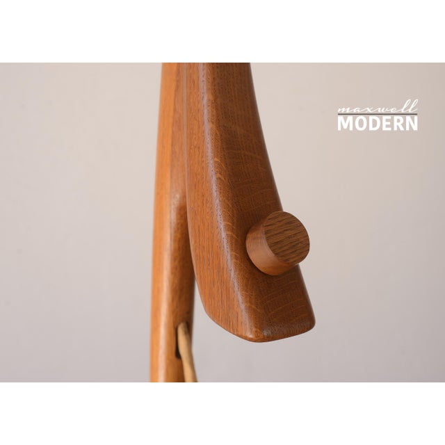Wood Vintage Danish Modern Sculptural Teak Floor Lamp For Sale - Image 7 of 18