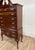 Vintage Lea Traditional Queen Anne Style Highboy Chest For Sale - Image 4 of 14