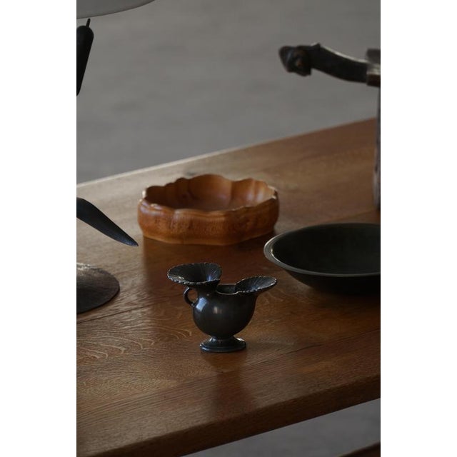 Art Deco Scandinavian Danish Model D‑118 Diskometal Vase from Just Andersen, 1930s For Sale - Image 10 of 16