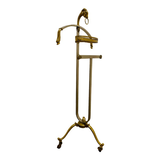 1960s Maison Jansen Ram's Head Valet For Sale