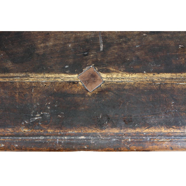 Wood Louis XIII Walnut Chest For Sale - Image 7 of 13