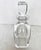 Mid-Century Modern Vintage Orrefors Lead Crystal Monogrammed Decanter For Sale - Image 3 of 11