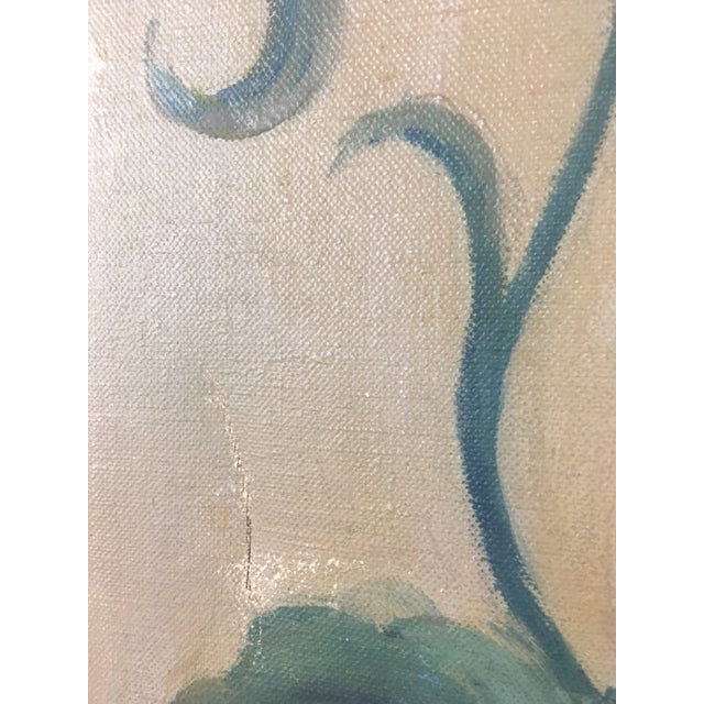 Antique Oil on Canvas For Sale In Charleston - Image 6 of 8