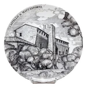 Mid-Century Modern Plate by Fornasetti, Italy, 1950s
