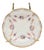 Mid 20th Century English Royal Crown Derby Bone China Floral Bread Plate Royal Antoinette Pattern 6" For Sale