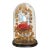 19th-C.French Victorian Bridal Wedding Glass Cloche For Sale