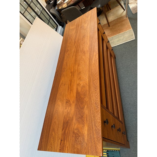 Arts & Crafts Style Wine Storage Cabinet For Sale - Image 11 of 12
