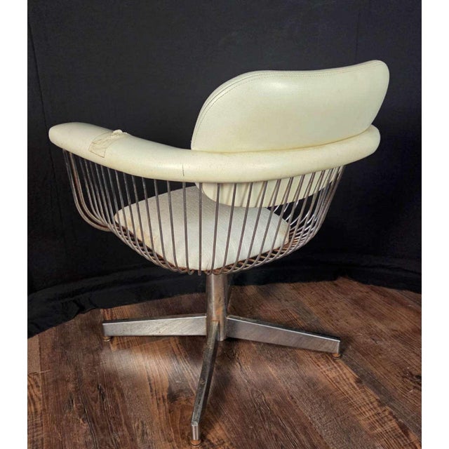 1960s Vintage Warren Platner Designer Arm Chair For Sale - Image 5 of 10