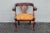 Traditional 1940s Vintage Empire Style Carved Side Chair For Sale - Image 3 of 12