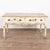Neoclassical 19th Century Original Painted Portuguese Console Table With Two Drawers For Sale - Image 3 of 18