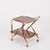 Mid-Century Brass and Wood Bar Cart by Cesare Lacca, Italy, 1950s For Sale - Image 12 of 16