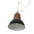 Industrial Iron Pendant Lamp For Sale