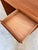 Brown Teak Desk with Extra Laptop Compartment, Denmark For Sale - Image 8 of 11