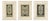 Zettler, Bavarian Decorative Panels, Chromolithographs, 1874, Set of 3 For Sale