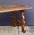 Wood Spanish Low Coffee Table of Walnut With Wrought Iron Supports For Sale - Image 7 of 12