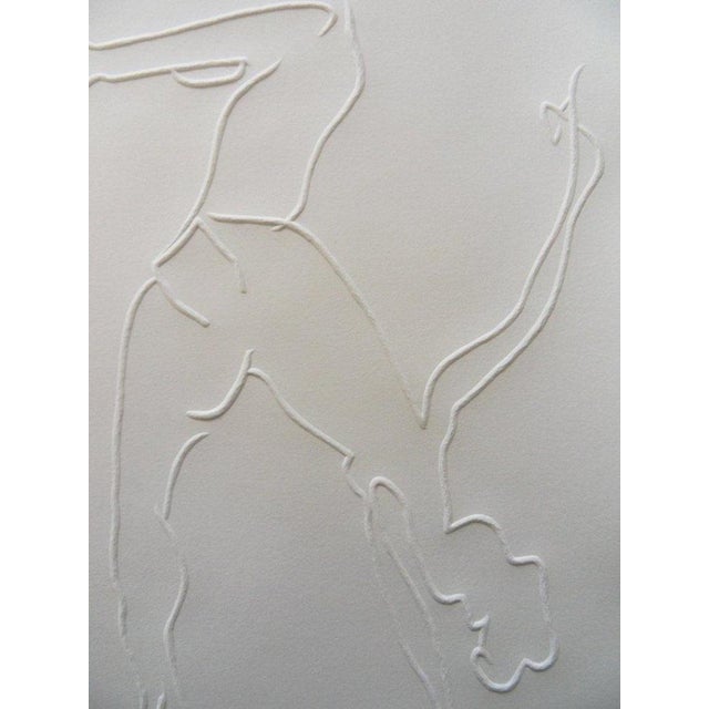Henri Matisse (1869-1954) (after) Acrobatic Movement Wood engraving by embossing Signed in the plate with the artist's...