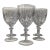 Vintage Gorham Crown Point Crystal Water Goblets-Set of 6 For Sale