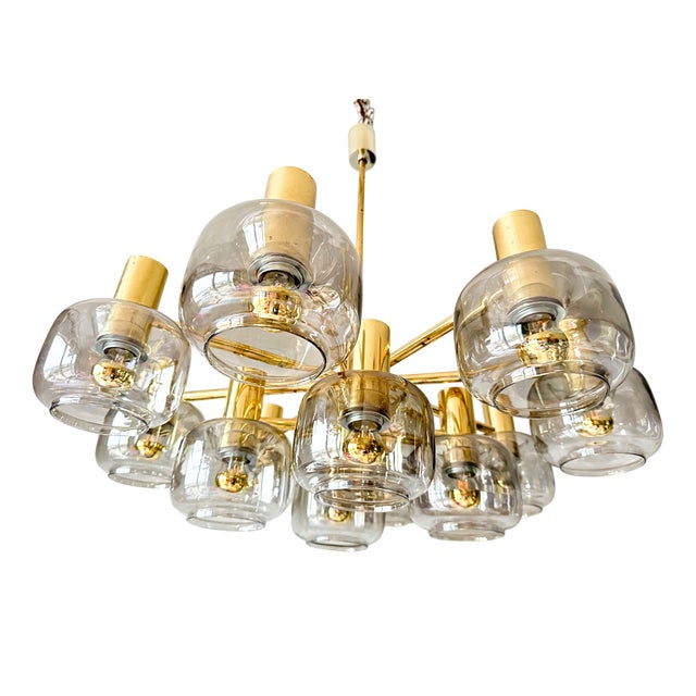 Vintage Chandelier from Kaiser Idell For Sale