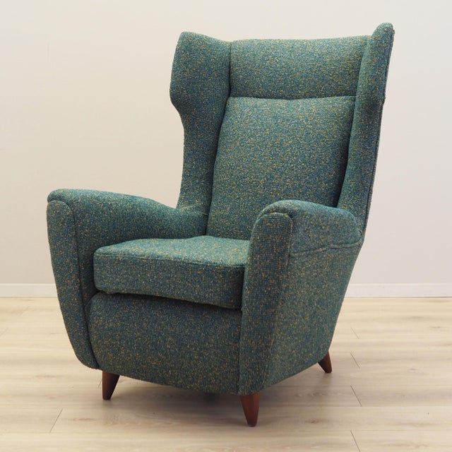 Italian Green Chair, 1970s For Sale - Image 14 of 14