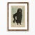 Atelier Aria Lumae Arts and Crafts Style Black Standard Poodle Dog Silhouette Geometric Lithograph Fine Art Gallery Board Print 18 X 24 For Sale - Image 13 of 15