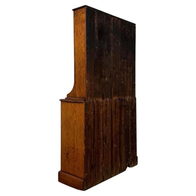 Antique 19th Century English Victorian Pitch Pine Dresser For Sale - Image 11 of 14