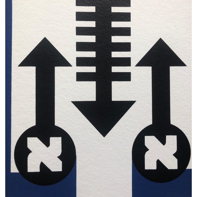 Abstract Hebrew Prints on heavy mould made paper from small edition of 15. there is a facing page of text in Hungarian...