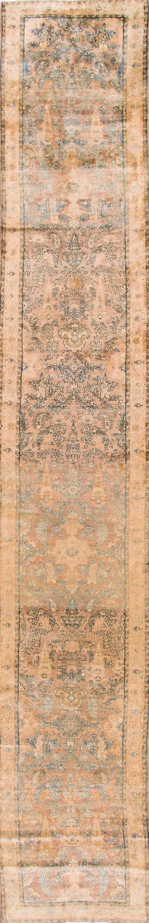 Early 20th Century Antique Persian Kerman Wool Runner