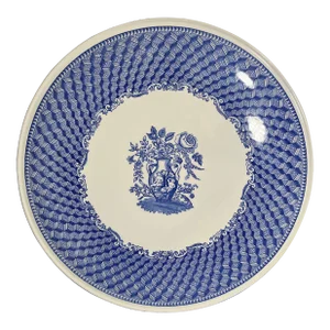 1990s Blue Room Collection, Cake Plate, by Spode