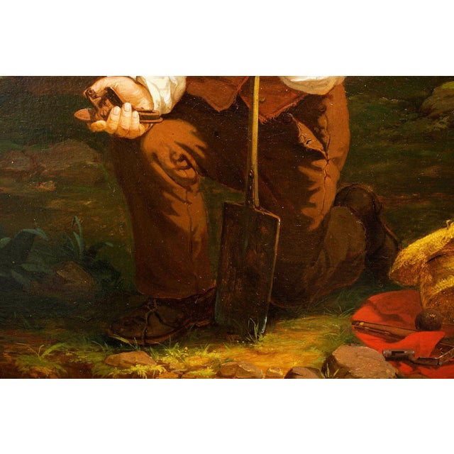 "The Relic Hunter" (1854) by Charles F. Blauvelt (American, 1824-1900) For Sale - Image 17 of 18