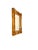 Mid-Century Modern Italian Rococo Gold Leaf Wall Mirror, Gilded Frame, 16"h For Sale - Image 4 of 7