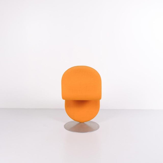 Vintage Danish Model 1-2-3 System Chairs by Verner Panton for Fritz Hansen, 1970s, Set of 2 For Sale - Image 13 of 15