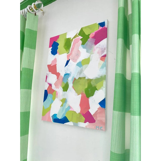 2020s "All or Nothing" Original Abstract Art on Canvas by Michelle Chong For Sale - Image 5 of 10