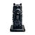 A vintage hand-carved totem pole sculpture by Boma, depicting a stylized crest figure inspired by the Indigenous art...