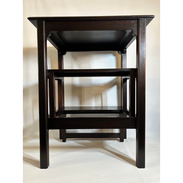 2010s Rose Tarlow Chippendale Table With Pull-Out Library Steps - 1 Piece For Sale - Image 9 of 16