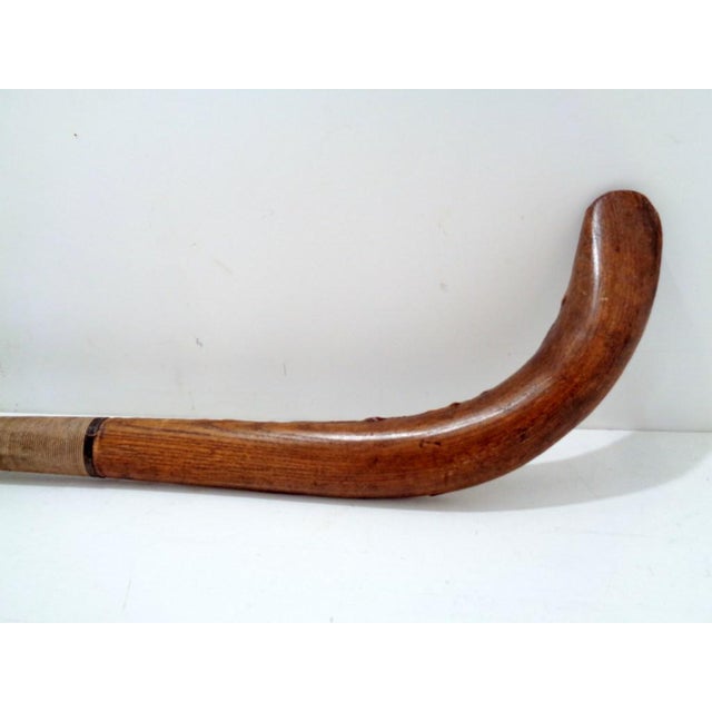 Antique Oak University Field Hockey Stick England Sports Decor Chairish