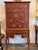 Red Late 18th Century George III Chinoiserie Chest on Stand For Sale - Image 8 of 16
