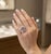 Natural Amethyst 14.45cts & Diamond 0.65cts Ring in 18k Gold For Sale In New York - Image 6 of 8