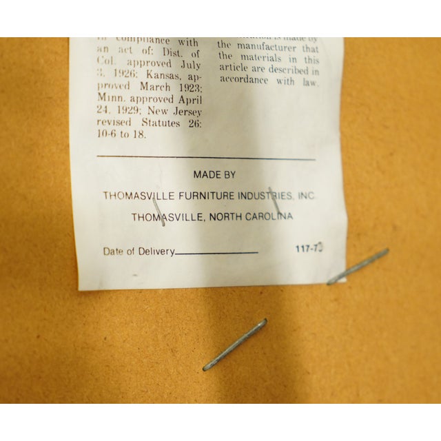 Thomasville Entourage Collection Contemporary Modern Dining Arm Chair 16621-861-862 For Sale - Image 11 of 12