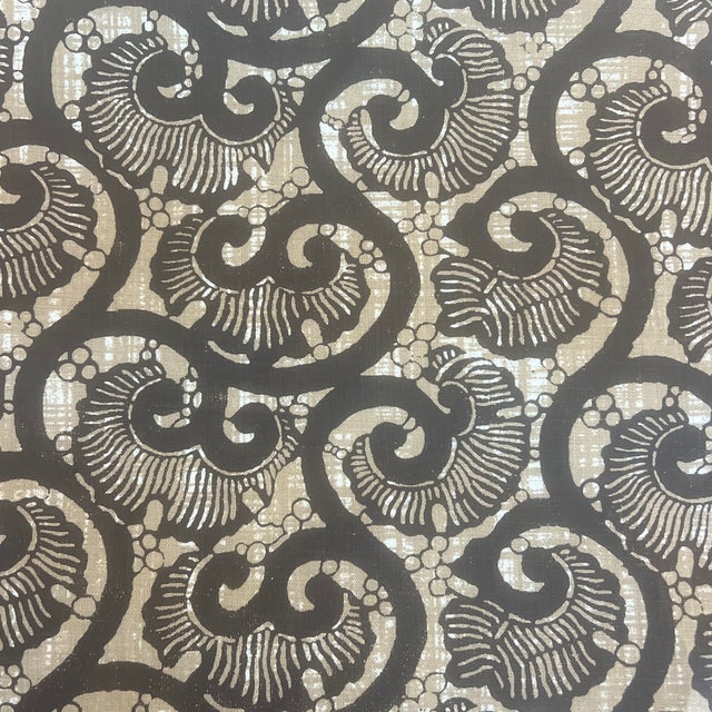 English Designer Jasper Coquina Linen Fabric- 1 3/4 Yards