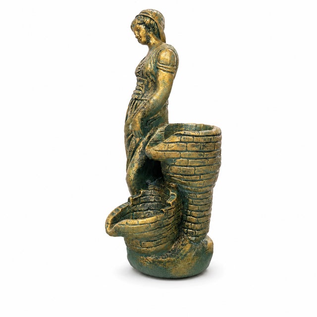Mid-Century Modern Aurelia of the Eternal Spring — Sculptural Cast Stone Fountain For Sale - Image 3 of 7