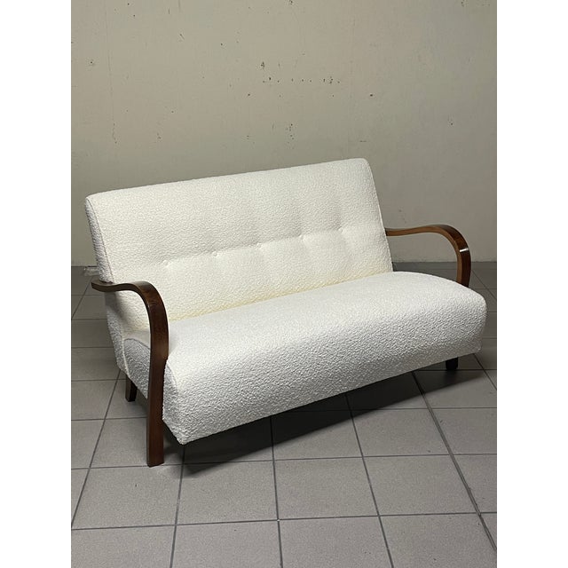 Two-Seater Sofa, Italy, 1940s For Sale - Image 13 of 18