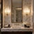 Pair of beautiful murano glass leave sconces with brass fittings. Production by Veneziani Arte . Elegant pair of Murano...
